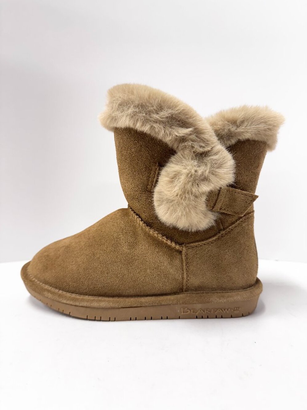 BEARPAW Youth Winter Boot, Betsey, Hickory - New